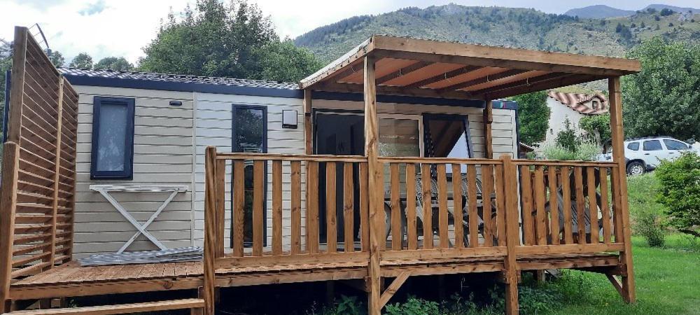 Camping Les Auches Ancelle Exterior foto